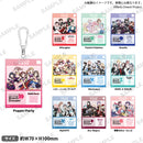 BanG Dream!　バックパス風アクリルキーホルダー ~10th Anniversary style~ Poppin'Party