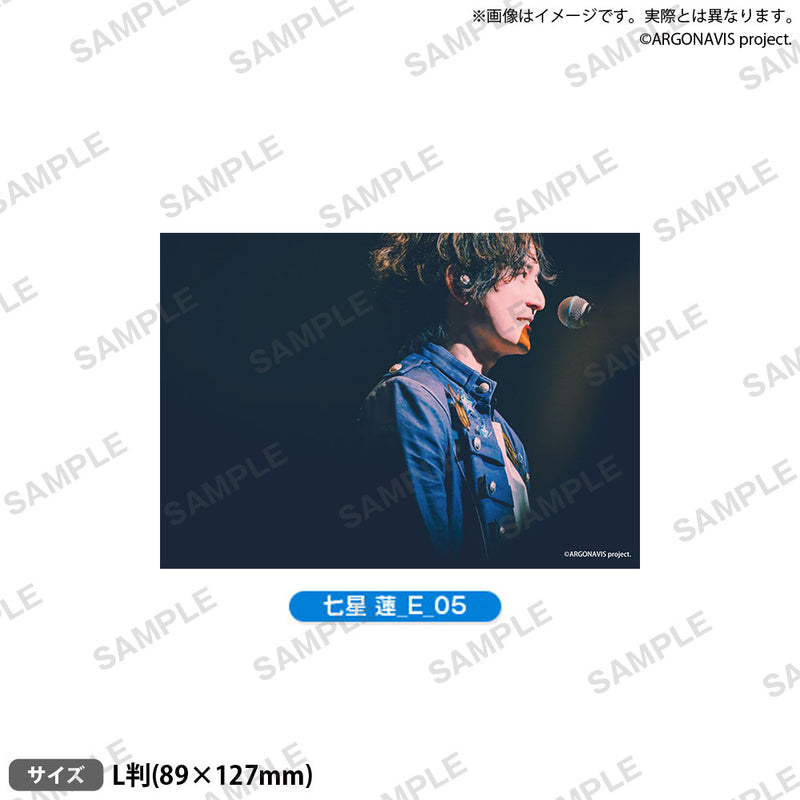 from ARGONAVIS　アーティストブロマイド vol.2 七星 蓮 LIVE ver. E-05