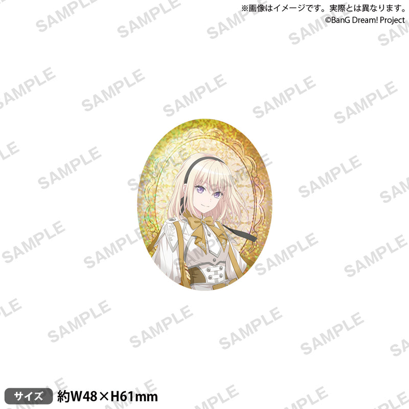 BanG Dream!　楕円缶バッジ ドロリス knight ver.
