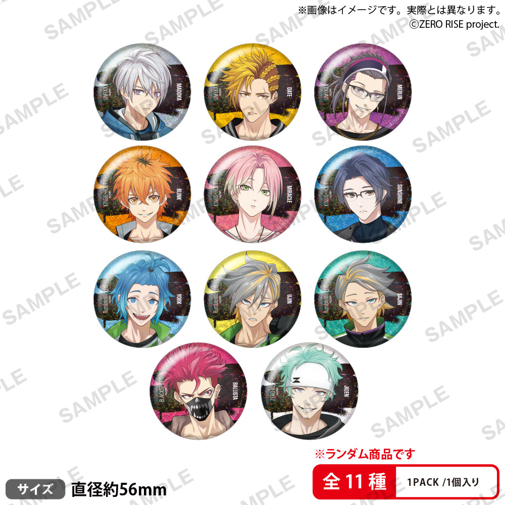 ZERO RISE トレーディングホログラム缶バッジ【PACK】｜ブシロード