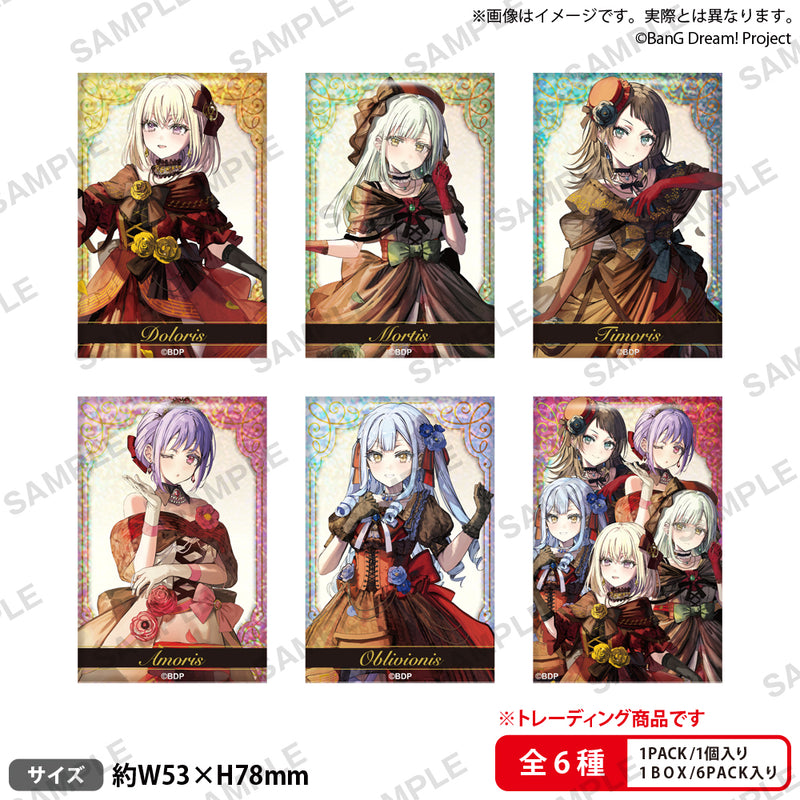 BanG Dream!　トレーディングしかくいホログラム缶バッジ Symphony ver.【PACK】