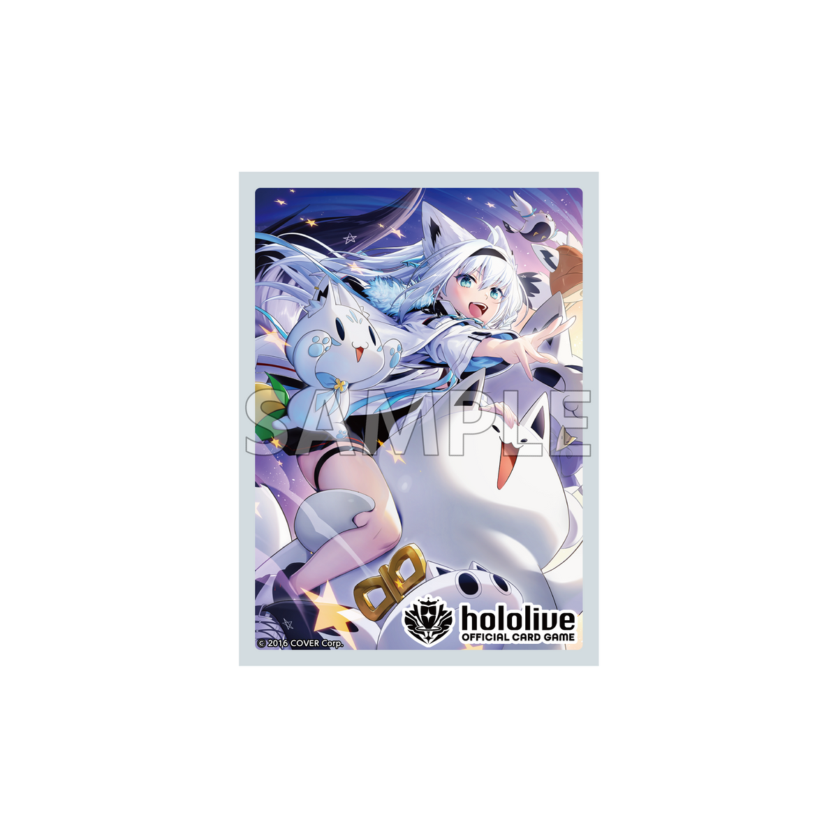 hololive OFFICIAL CARD GAME オフィシャルスリーブ Vol.4『白上フブキ hololive OFFICIAL CARD GAME オフィシャルスリーブ Vol.4『白上フブキ