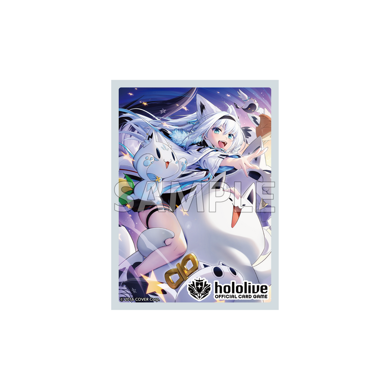 hololive OFFICIAL CARD GAME オフィシャルホロカスリーブ Vol.4『白上フブキ』