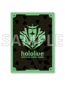hololive OFFICIAL CARD GAME オフィシャルホロカスリーブ Vol.24『ブランドロゴ（Green）』