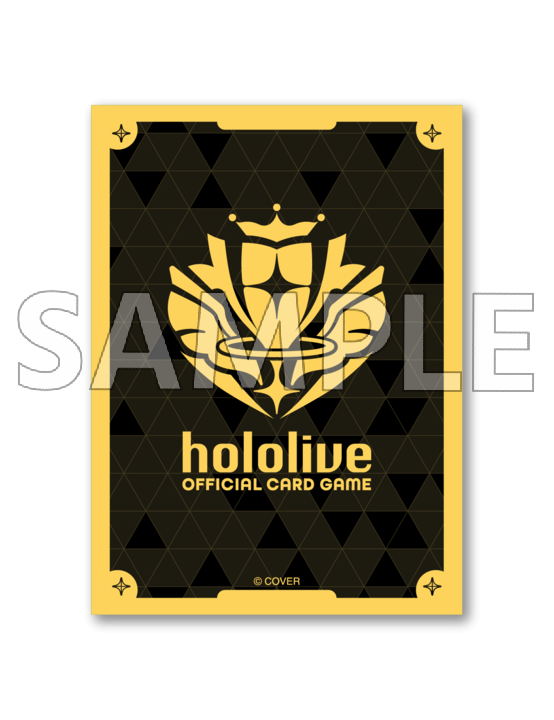hololive OFFICIAL CARD GAME オフィシャルホロカスリーブ Vol.25『ブランドロゴ（Yellow）』