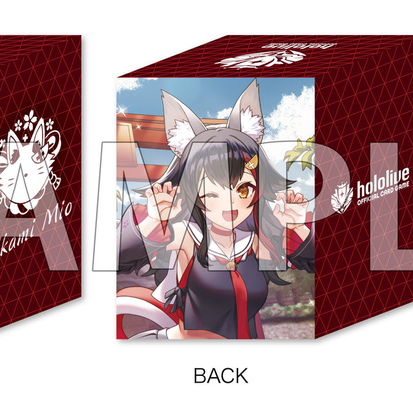 【大神ミオ】デッキケース 陰陽師 レトロ ホロライブ ホロカ hololive デッキケース】ホロライブ hololive OFFICIAL CARD GAME オフィシャル