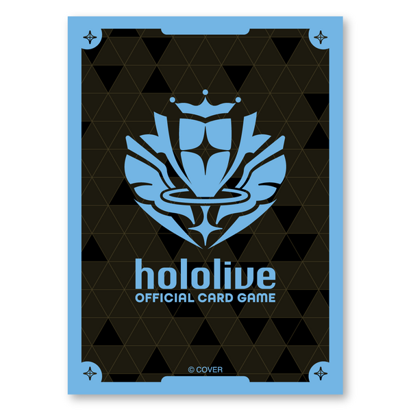 公式スリーブ史上至極の艶感！40枚 初期ロゴ ブラック ホログラフィック hololive OFFICIAL CARD GAME オフィシャルホロカスリーブ Vol.41
