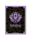 hololive OFFICIAL CARD GAME オフィシャルホロカスリーブ Vol.42『ブランドロゴ（Purple）』
