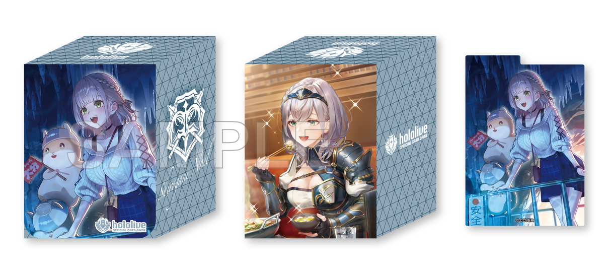 ホロライブ 白銀ノエル ミュシャ風 サプライ セット スリーブ デッキケース 他 hololive OFFICIAL CARD GAME オフィシャルホロカケース vol.36『白銀