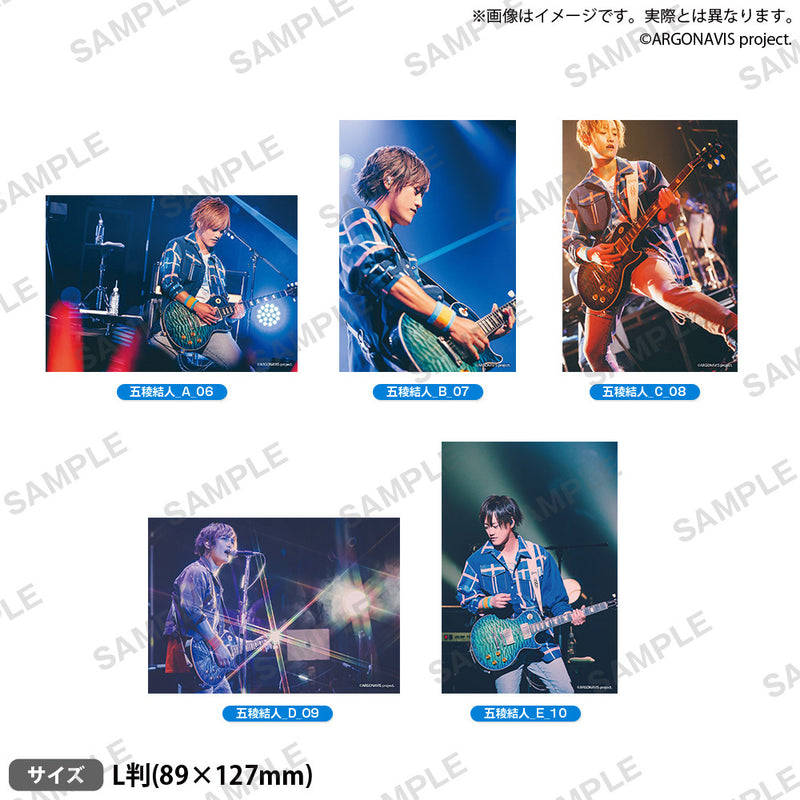 from ARGONAVIS　アーティストブロマイド vol.2 五稜結人 LIVE ver. E-10