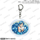 ぴちぴちピッチ×サンリオキャラクターズ　アクリルキーホルダー 波音×シナモロール