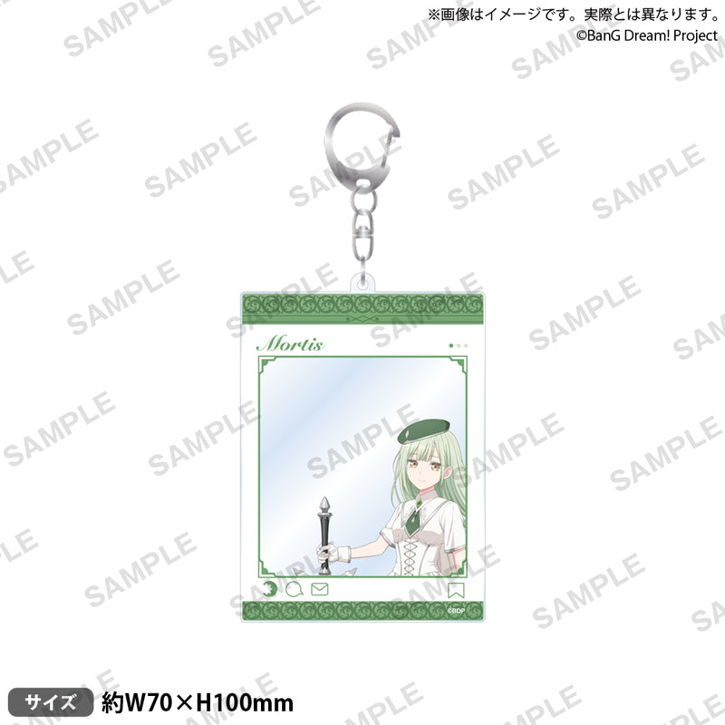 BanG Dream!　SNS風アクリルキーホルダー モーティス knight ver.