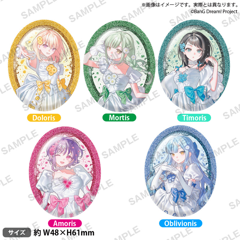 BanG Dream!　楕円缶バッジ 錦花夢 ver. Amoris
