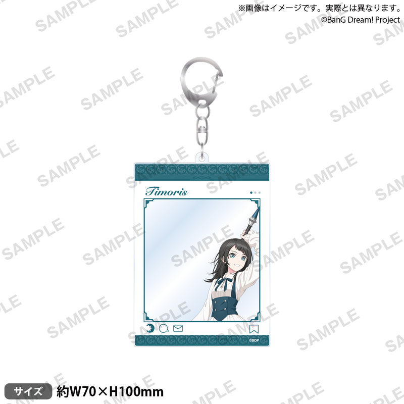 BanG Dream!　SNS風アクリルキーホルダー ティモリス knight ver.