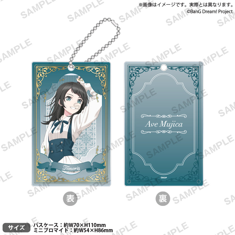 BanG Dream!　アクリルパスケースセット ティモリス knight ver.