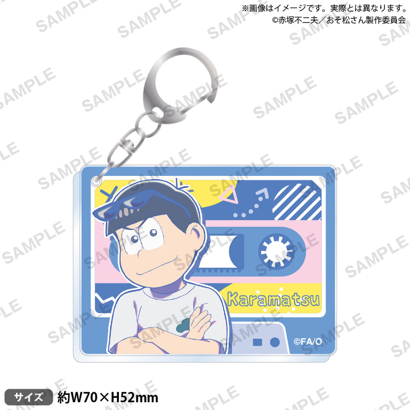 おそ松さん　アクリルキーホルダー シティポップver. カラ松