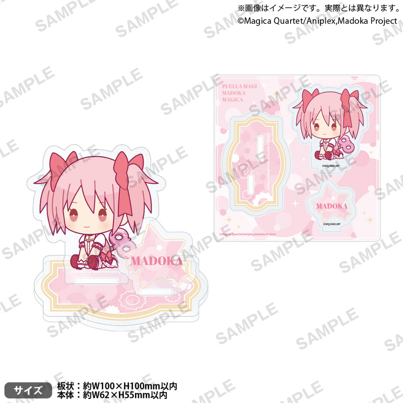 魔法少女まどか☆マギカ　ジオラマアクリルスタンド ぺたっとねじまきver. 鹿目まどか