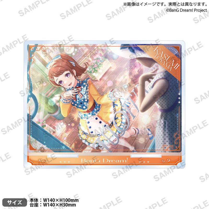 バンドリ！ ガールズバンドパーティ！　プレートアクリルスタンド vol.1 Poppin'Party 戸山 香澄