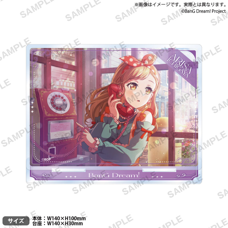 バンドリ！ ガールズバンドパーティ！　プレートアクリルスタンド vol.1 Poppin'Party 市ヶ谷 有咲