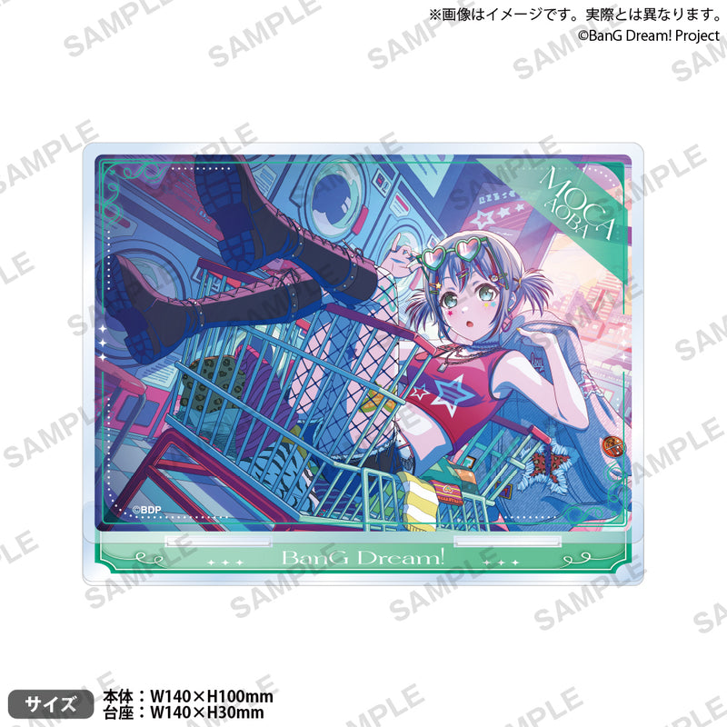 バンドリ！ ガールズバンドパーティ！　プレートアクリルスタンド vol.1 Afterglow 青葉 モカ