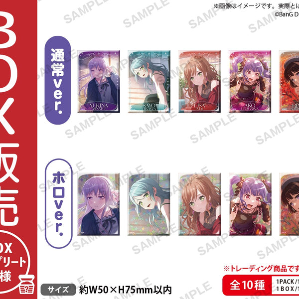 BanG Dream! ガールズバンドパーティ！ トレーディングしかくい缶