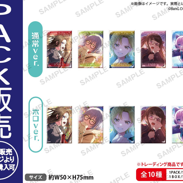 BanG Dream! ガールズバンドパーティ！ トレーディングしかくい缶