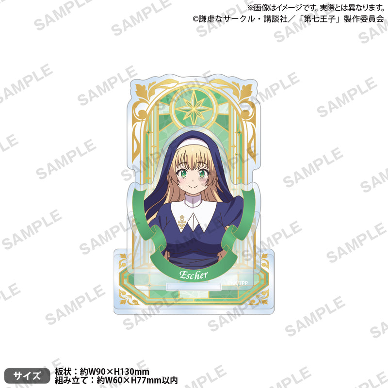 TVアニメ『転生したら第七王子だったので、気ままに魔術を極めます』　ステンドグラス風ジオラマアクリルスタンド イーシャ