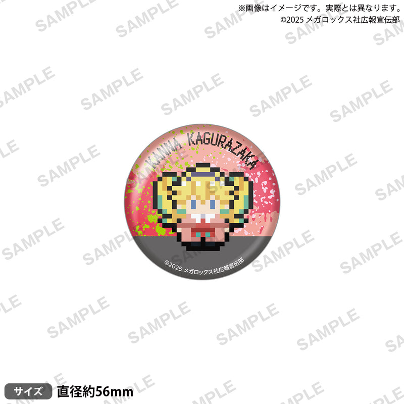 TVアニメ「ネクロノミ子のコズミックホラーショウ」　きゃらどっと缶バッジ 神楽坂カンナ