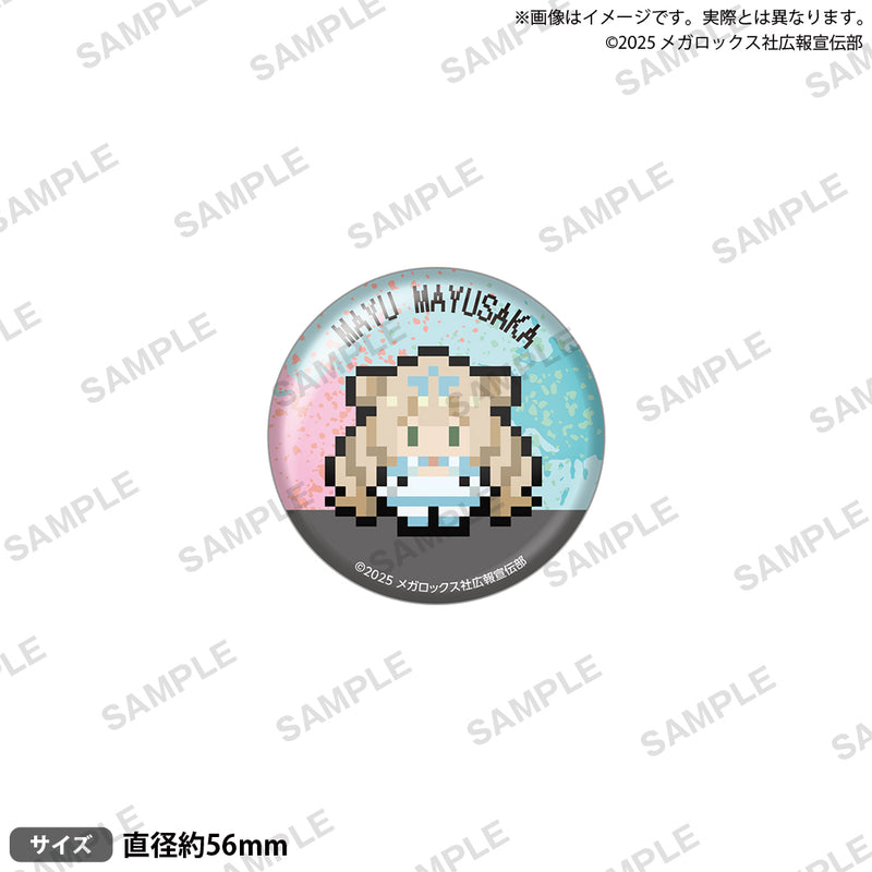 TVアニメ「ネクロノミ子のコズミックホラーショウ」　きゃらどっと缶バッジ 舞夢坂舞由