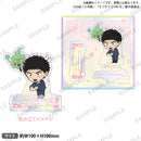 モブサイコ100 Ⅲ　エクボがいっぱいジオラマアクリルスタンド 名刺交換の練習をする芹沢＆エクボ