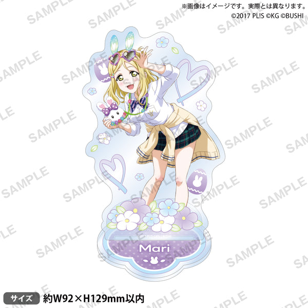 Aqours 小原鞠莉 ダイバーシティ リリアングッズ ラブライブ!サンシャイン!! アクリルスタンド 小原鞠莉｜アニメ