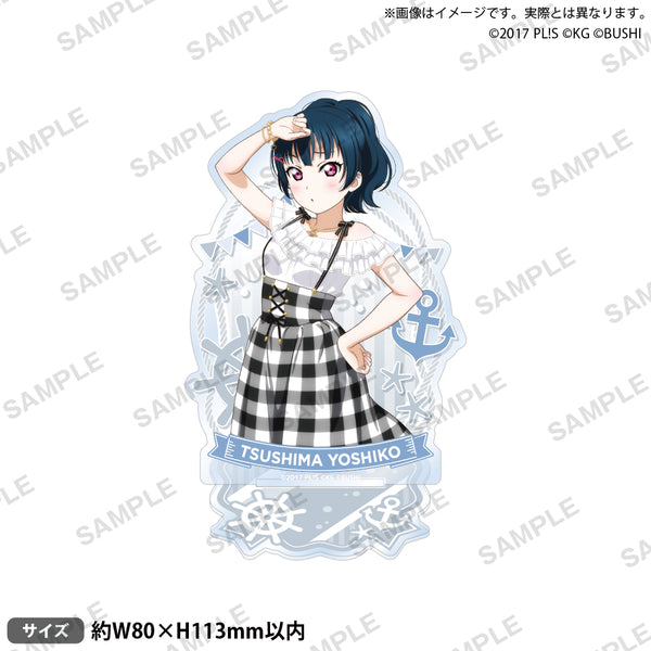 セット　Aqours オリジナルスタンドコースター　ビッグエコーコラボ ラブライブ！サンシャイン!!×BIG ECHO Aqours10周年記念コラボ