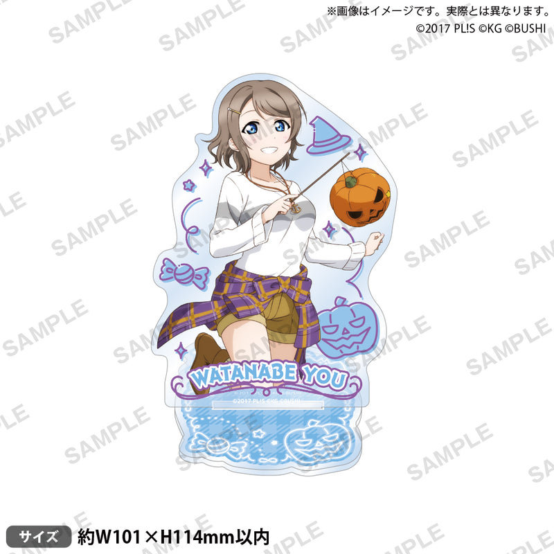ラブライブ！スクールアイドルフェスティバル　アクリルスタンド Aqours ハロウィンver. 渡辺 曜