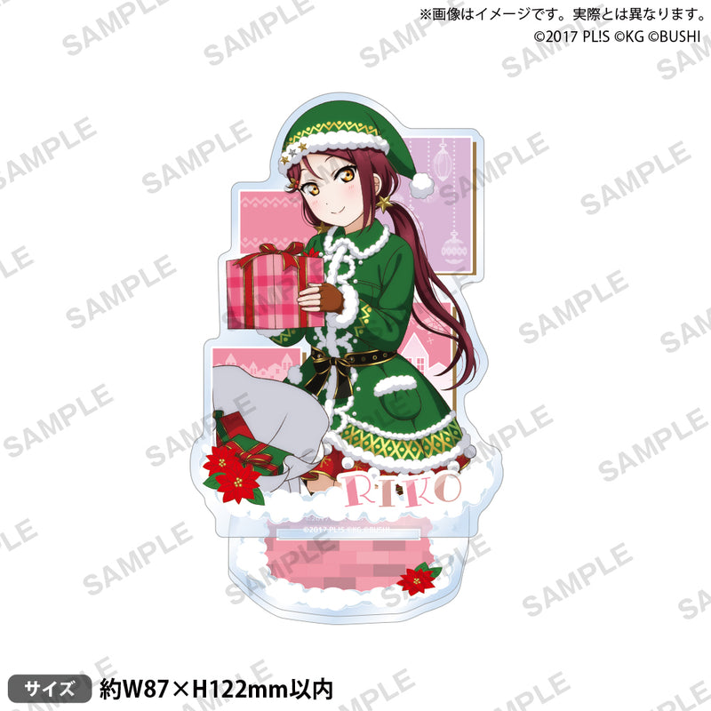 ラブライブ！スクールアイドルフェスティバル　アクリルスタンド Aqours クリスマスプレゼントver. 桜内梨子