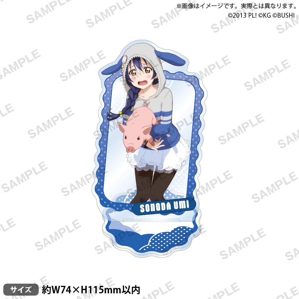 ブレマイ うきうきマリンフェア くじ スタンドパネル 宇京真央 ラブライブ！スクールアイドルフェスティバル アクリルスタンド μ's