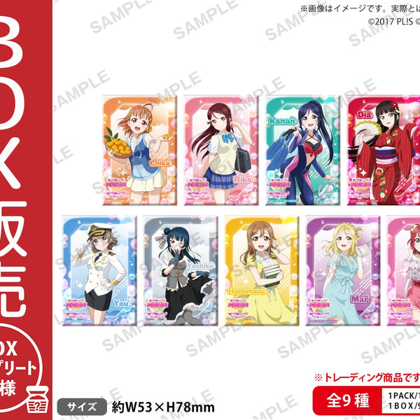 ラブライブ！スクールアイドルフェスティバル しかくい缶バッジ