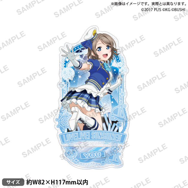 Slideshow: ☆渡辺曜☆非売品フルカラーミニマンホール☆ラブライブ