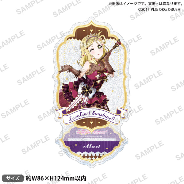 ラブライブ Aqours EXTRA バレンタイン 小原 鞠莉 缶バッジ ラブライブ Aqours EXTRA バレンタイン 小原 鞠莉 缶バッジ