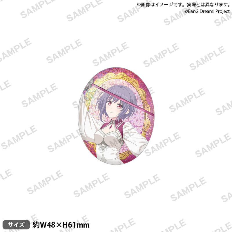 BanG Dream!　楕円缶バッジ アモーリス knight ver.