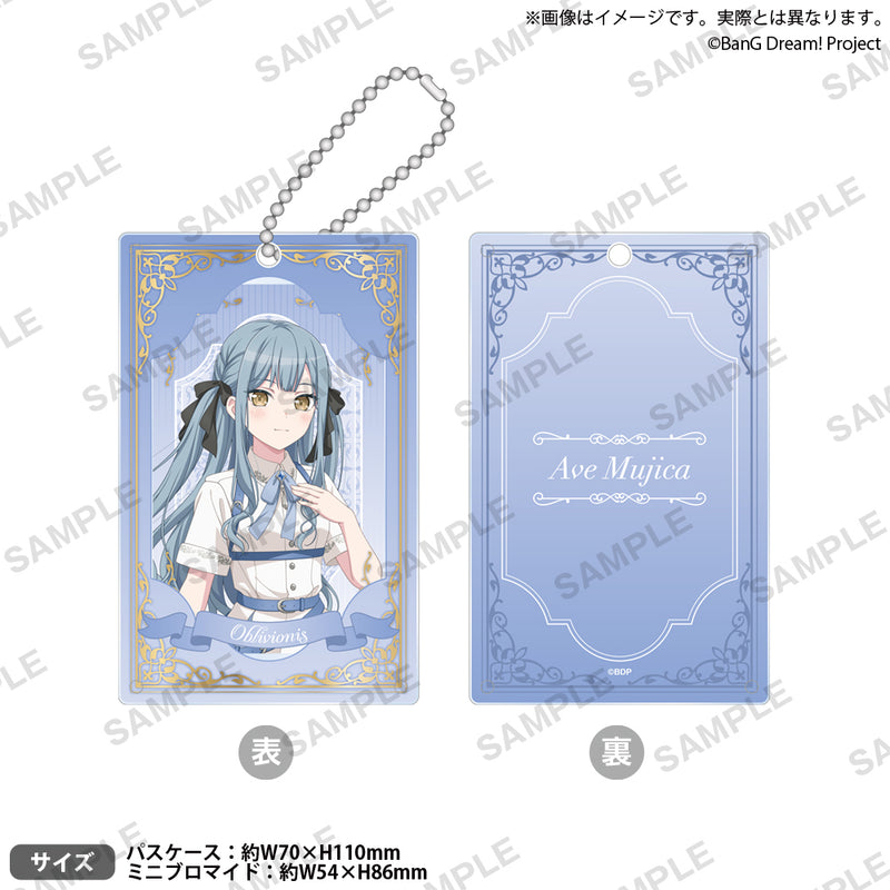 BanG Dream!　アクリルパスケースセット オブリビオニス knight ver.