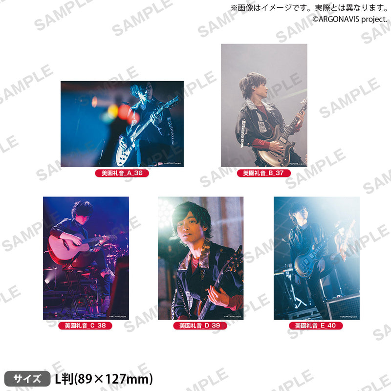 from ARGONAVIS　アーティストブロマイド vol.2 美園礼音 LIVE ver. D-39