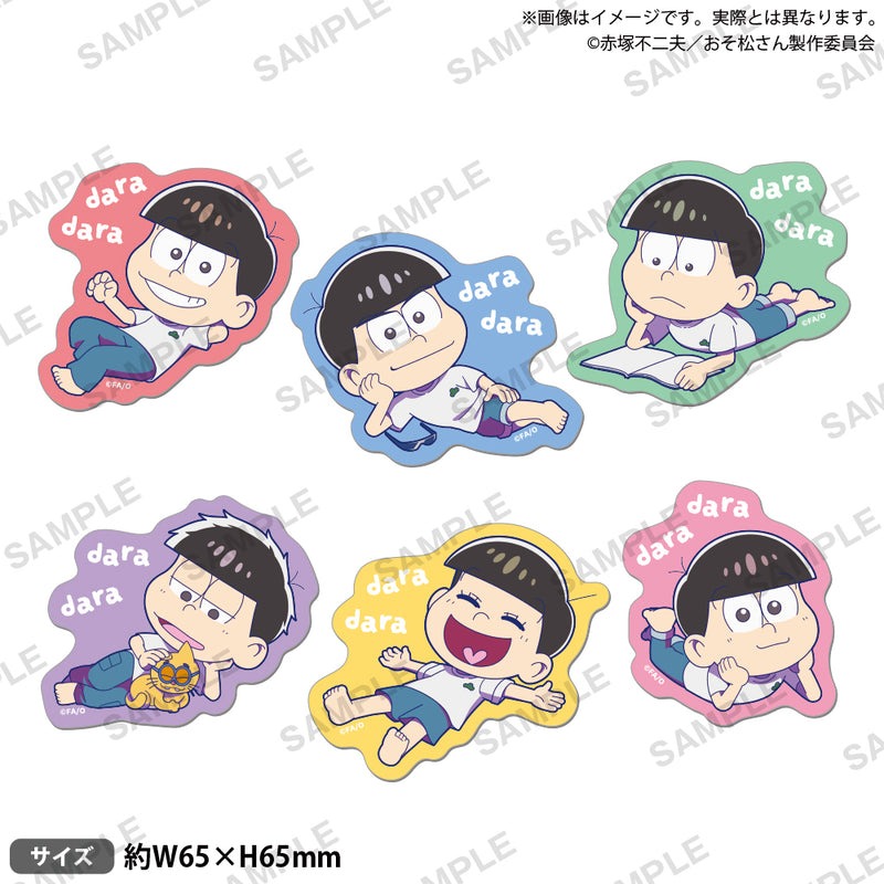 おそ松さん　ニートたちの怠惰ステッカー 十四松
