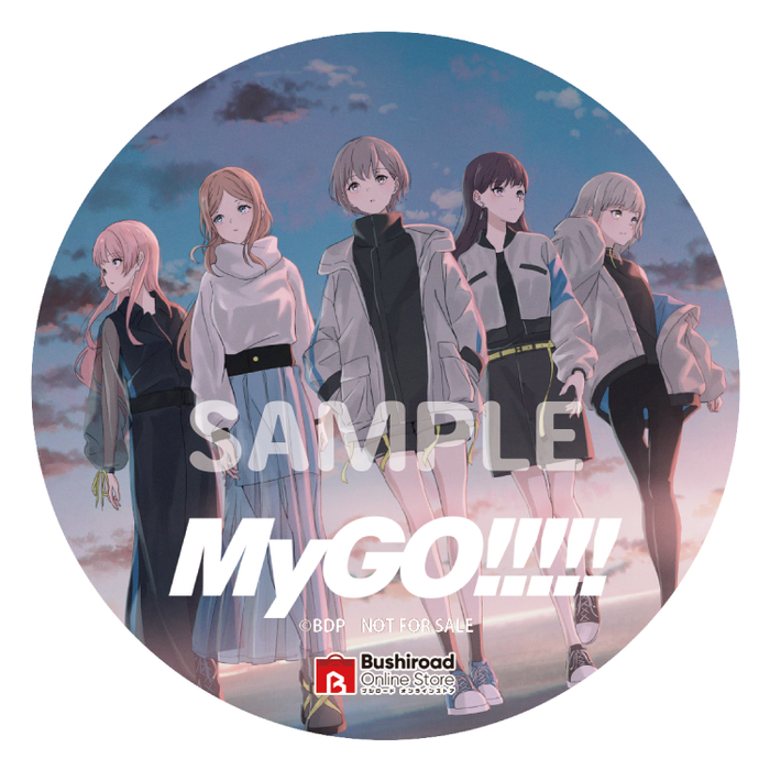 MyGO‼︎‼︎砂寸奏 / 回層浮 CD Blu-ray付生産限定盤 缶バッジ付 MyGO!!!!! 4th Single「砂寸奏/回層浮」【Blu-ray付生産限定盤】