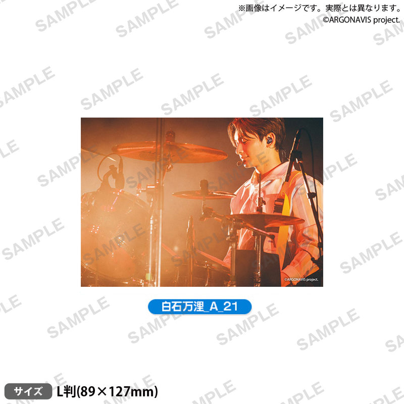 from ARGONAVIS　アーティストブロマイド vol.2 白石万浬 LIVE ver. A-21