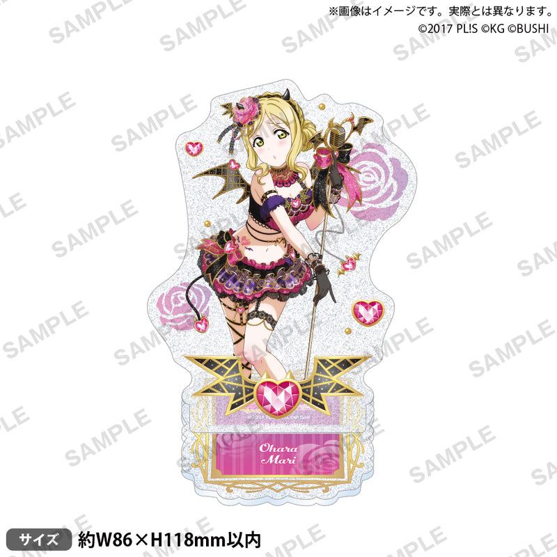 ラブライブ！スクールアイドルフェスティバル きらりんアクリルスタンド Aqours 小悪魔ver. 小原鞠莉