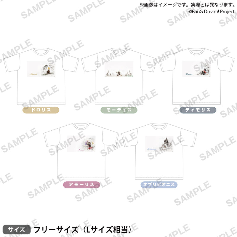 BanG Dream! Ave Mujica　ビッグシルエットTシャツ Oblivionis