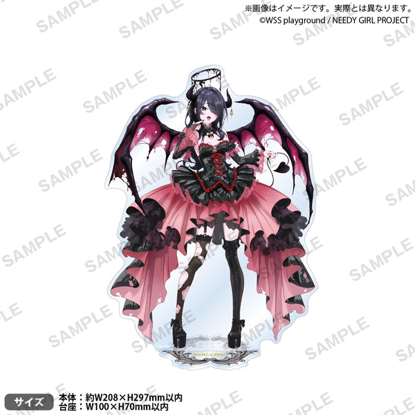 NEEDYGIRLOVERDOSE gloomy ニディガ 祈リノ果テ アクスタ アニメ「NEEDY GIRL OVERDOSE」 特大アクリルスタンド ～祈リノ果テ