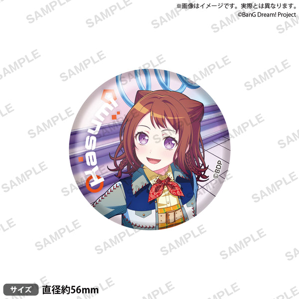 TARINAI 戸山香澄 缶バッジ BanG Dream! 13th☆LIVE DAY1 : Poppin'Party「Now Roading♪♪」 缶