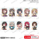 BanG Dream!　トレーディングショートステッカー A【PACK】 ぴ~すっ！ver.