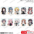 BanG Dream!　トレーディングショートステッカー D【PACK】 ぴ~すっ！ver.